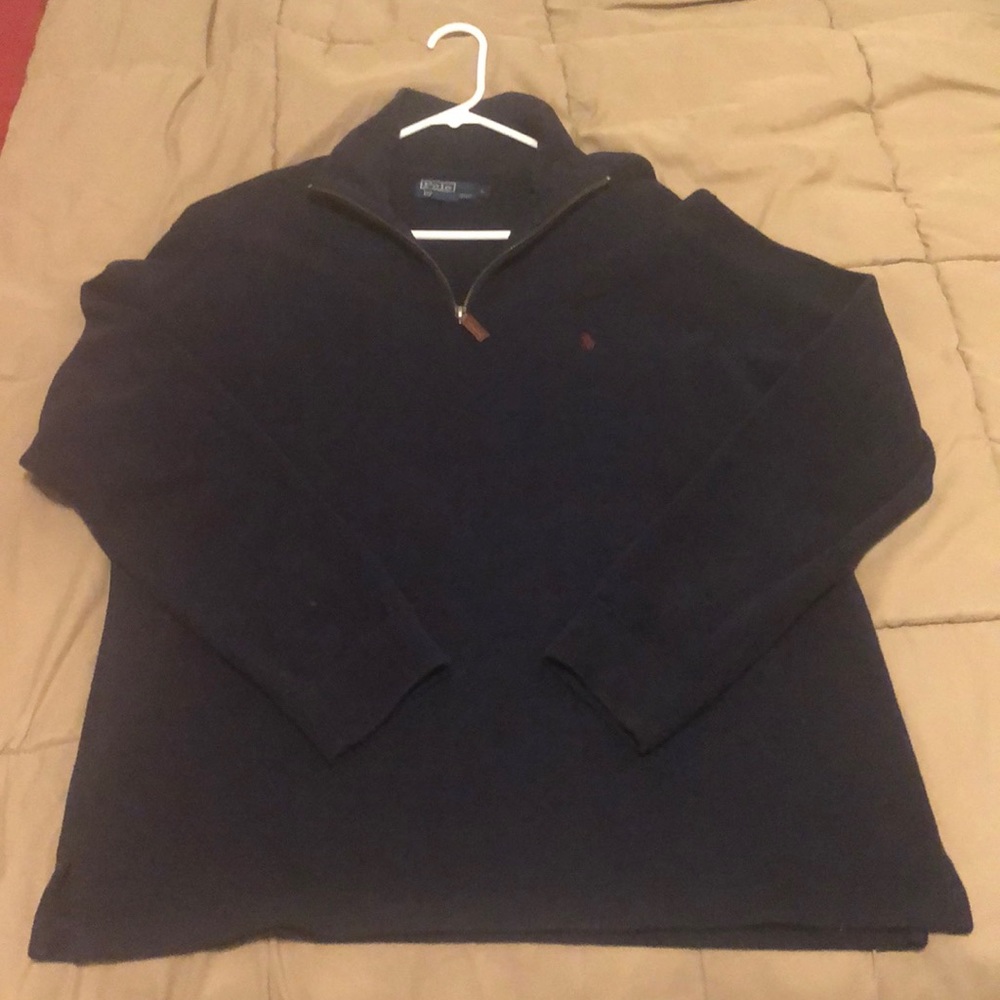 Ralph Lauren Polo quarter-zip sweater - Picture 1 of 2
